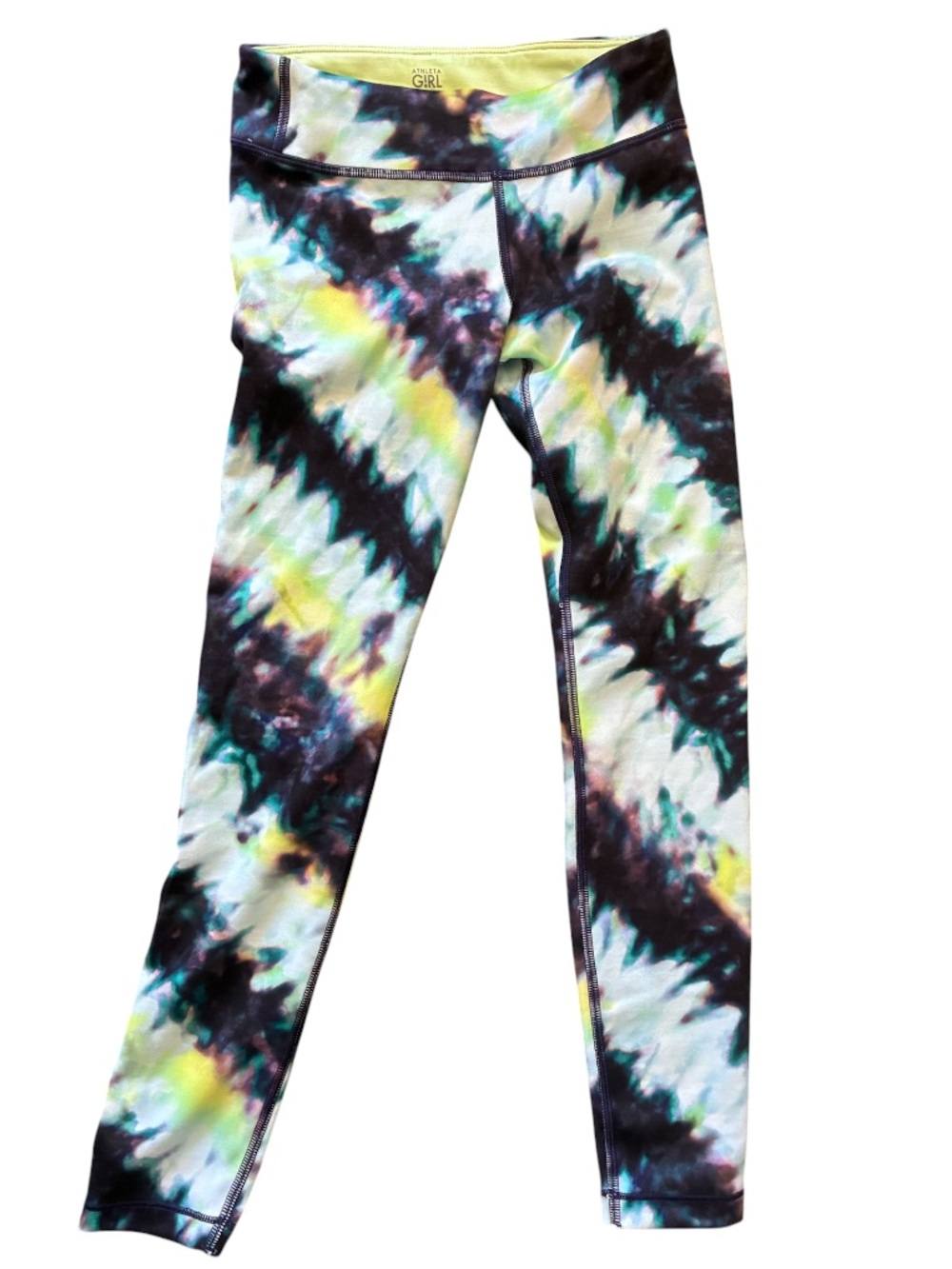 Athleta Girl Chit Chat Tight Tie-Dye Leggings - NWT Medium Pocketed